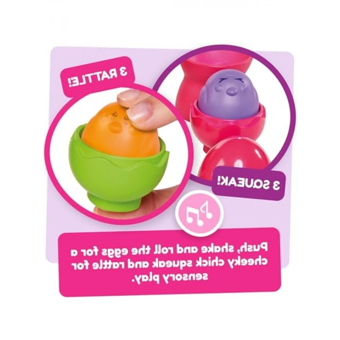 TOMY Yeni Saklambaçlı Yumurta Kule Seti