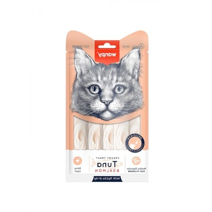 Ton Balığı&Somon 5x14 gr Likit Kedi Ödülü