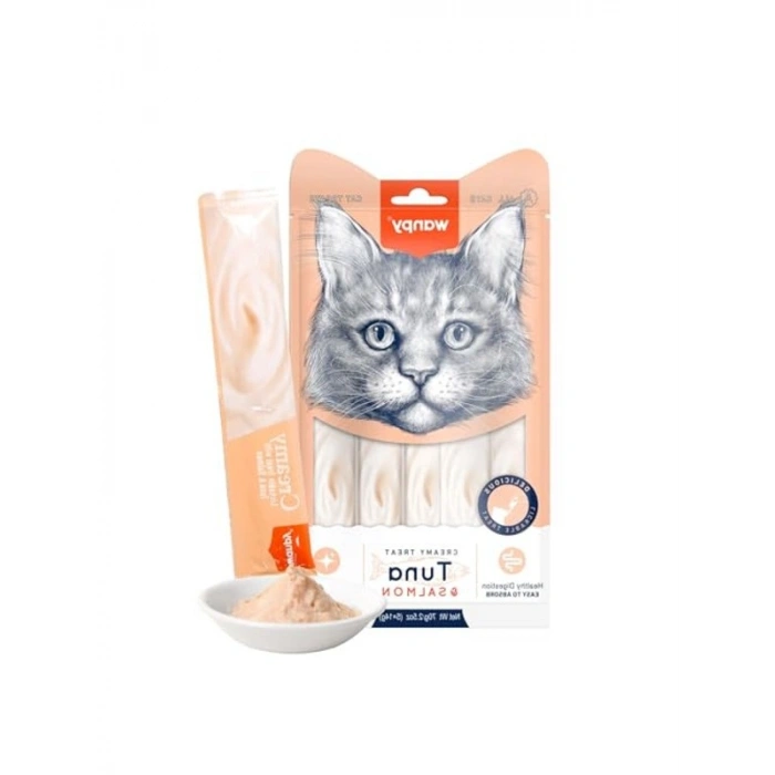 Ton Balığı&Somon 5x14 gr Likit Kedi Ödülü