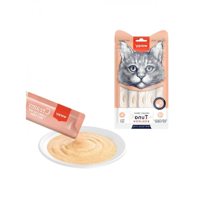 Ton Balığı&Somon 5x14 gr Likit Kedi Ödülü