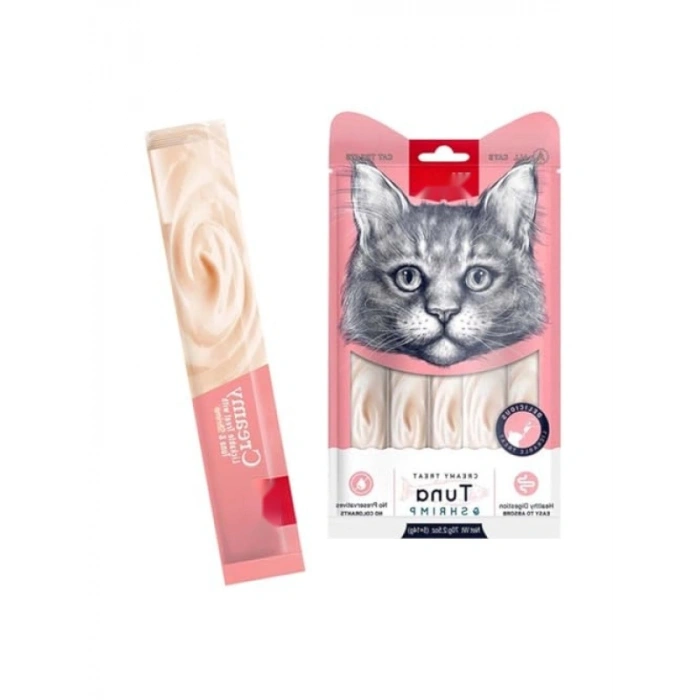 Ton Balığı ve Karides Likit Kedi Ödülü 5x14 gr