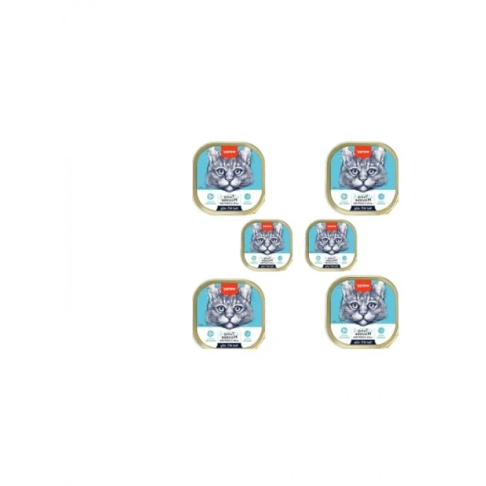 Ton ve Morina Balıklı 40 Gr Yaş Kedi Pate Maması