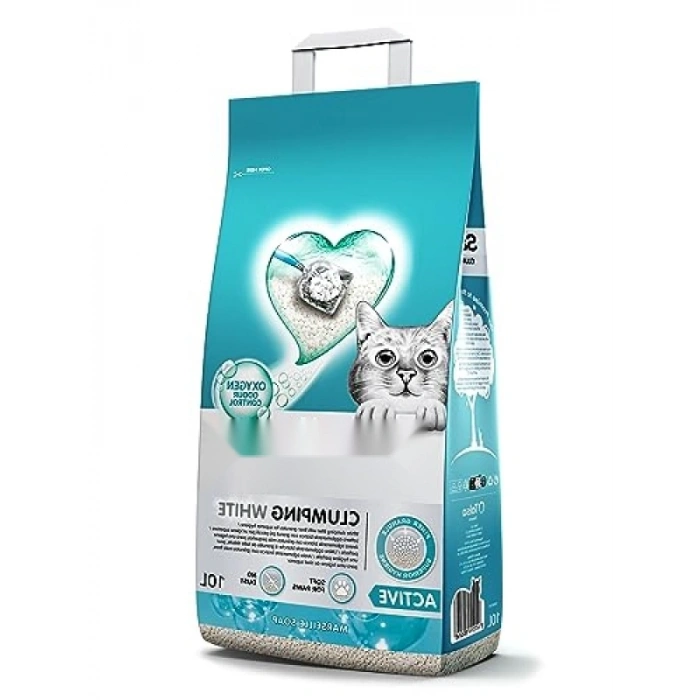 Topaklanan Kedi Kumu - Marsilya Sabunlu 10L