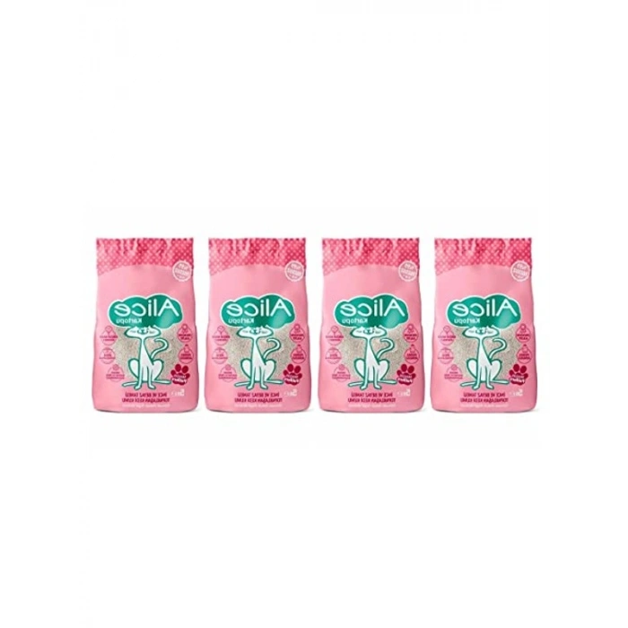 Topaklaşan kedi kumu, pudra kokulu, 4x5 lt