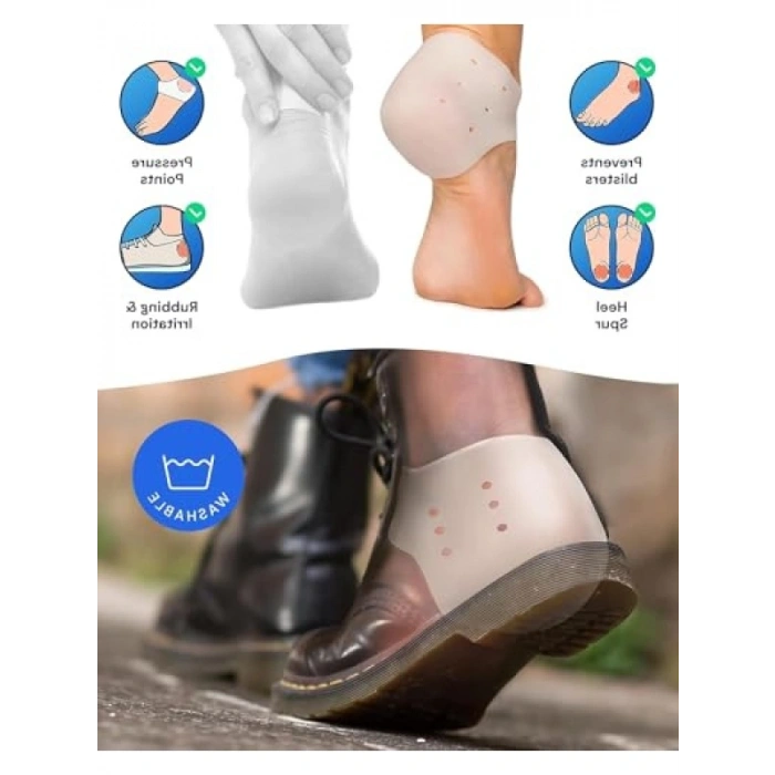 Topuk Dikeni Rahatlatıcı Nemlendirici Silikon Çorap