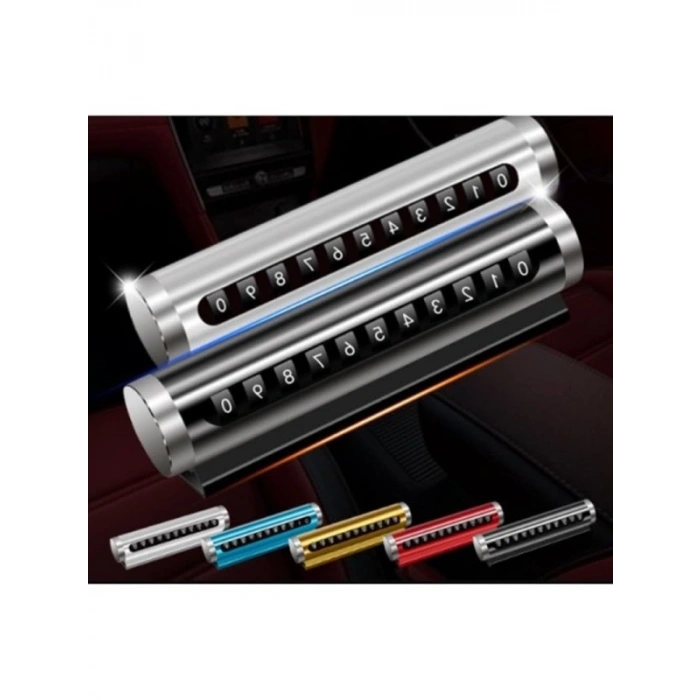 Torpido Üstü Cep Telefonu Numarası İçin Silindir Numaratör