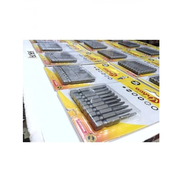 Torx Matkap Ucu Seti, 10 Parça, 50 mm Uzunluk