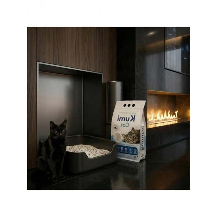 Tozsuz Bentonit Kedi Kumu 10 L Aktif Karbonlu