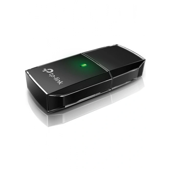 TP-Link Archer T2U | Wi-Fi 5 USB Adaptör | 600 Mbps | Dual Band | 802.11ac | Çift Bant | Gelişmiş Güvenlik | Windows | Mac & Linux Uyumlu