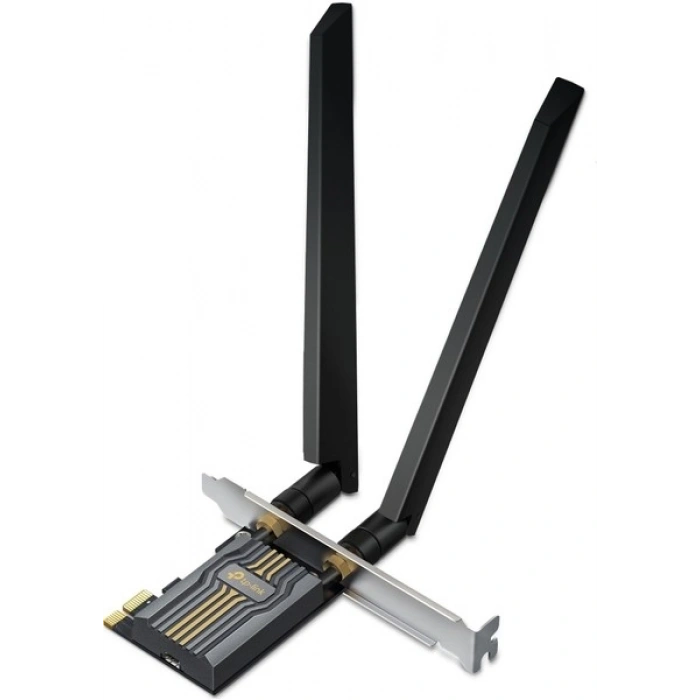 TP-Link Archer TBE400E | Wi-Fi 7 & Bluetooth 5.4 PCIe Adaptör | BE6500 Mbps | WPA3 Güvenlik | MU-MIMO | Harici Anten | Yüksek Çekim Güçlü | Hızlı Kurulum | Bluetooth & Wi-Fi Alını Tek Cihazda