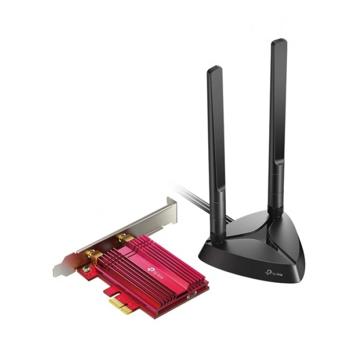 TP-Link Archer TX3000E | Wi-Fi 6 & Bluetooth 5.0 PCIe Adaptör | AX3000 Mbps | Intel Chipset | WPA3 Güvenlik | Mıknatıslı Antenler | Düşük Gecikme | Geniş Kapsama