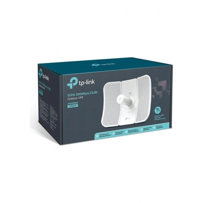 TP-LINK CPE610 5GHZ 300MBPS 23DBI 30KM PTP/PTMP DIŞ ORTAM ACCESS POINT
