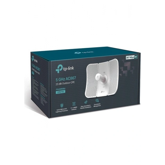 TP-LINK CPE710 5GHZ 867MBPS 23DBI 30KM PTP/PTMP DIŞ ORTAM ACCESS POINT
