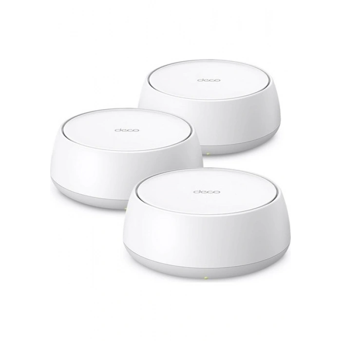 Tp-Link Deco BE22 (3-Pack) | Wi-Fi 7 Mesh Sistemi | BE3600 Mbps | Fiber Uyumlu | Çift Bant | Aı-Roaming | 2 Adet Gigabit Port | 200 Cihaz | Wpa3 | Vpn | Mobil Uygulama ile Kolay Kurulum