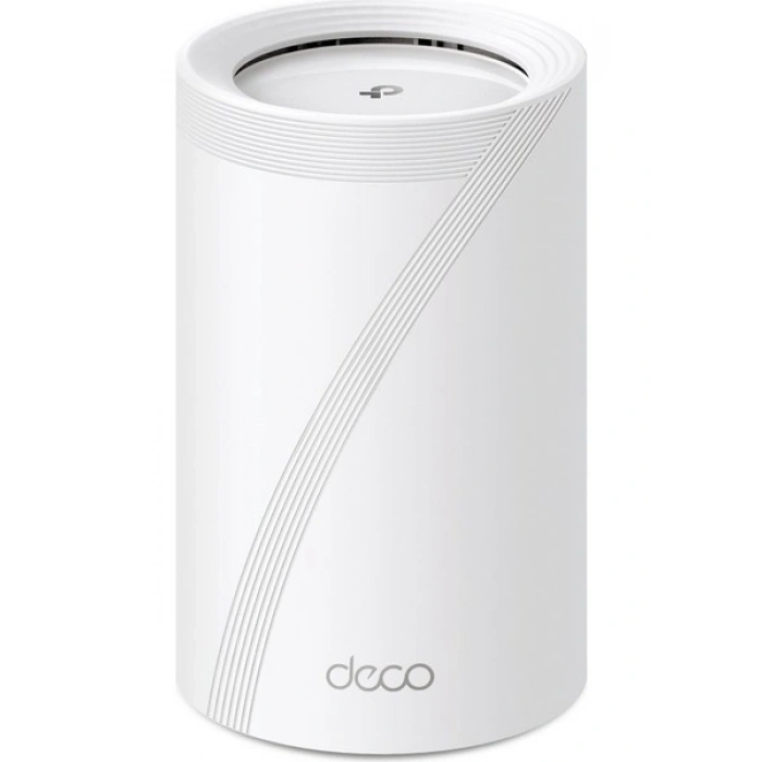 TP-Link Deco BE65 (1-Pack) | Wi-Fi 7 Mesh Sistemi | BE9300 Mbps | Fiber Uyumlu | Üç Bant | AI-Roaming | 2.5 Gbps Port | 6 GHz | 200 Cihaz | WPA3 | VPN | Mobil Uygulama ile Kolay Kurulum