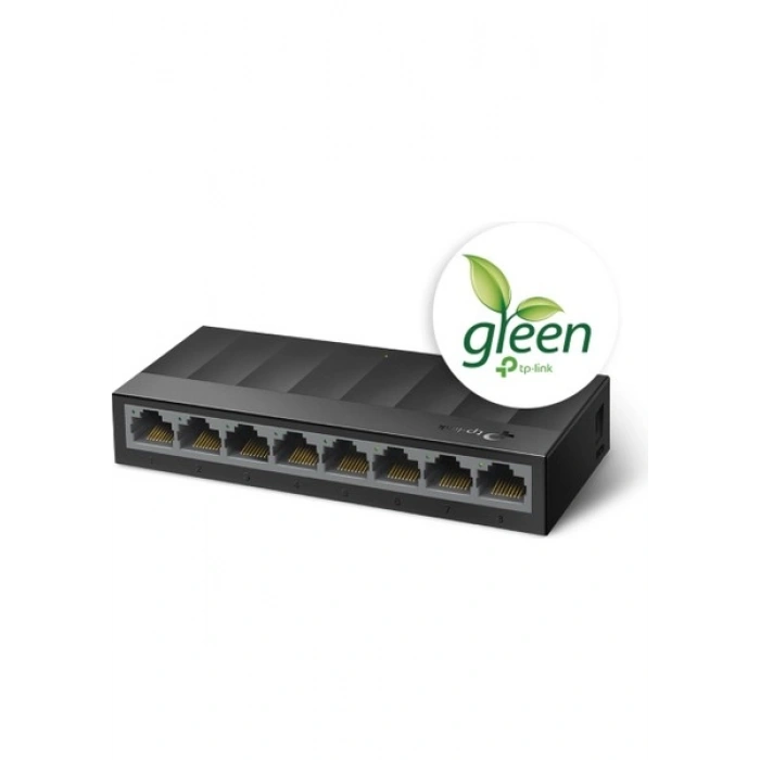 Tp-Link LS1008G 8 Port 10-100-1000 Mbps Switch Plastik Kasa