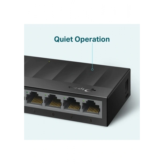 Tp-Link LS1008G 8 Port 10-100-1000 Mbps Switch Plastik Kasa