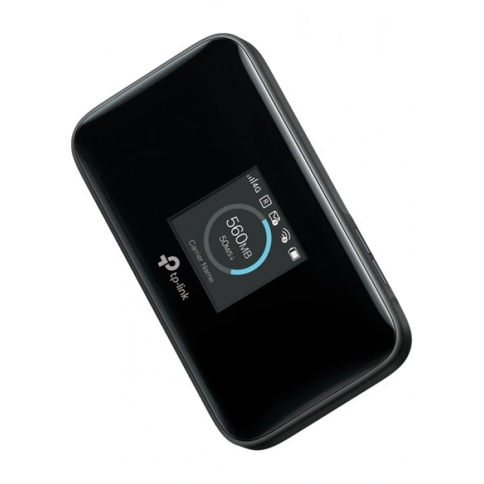 Tp-Link M7750 | 600 Mbps Lte-Advanced Mobile Wi-Fi | CAT12 Destekli | Çift Bant (867 Mbps + 300 Mbps), 32 Cihaz Bağlantısı | 3280 Mah Batarya | Ekran Göstergeli, Microsd Destekli