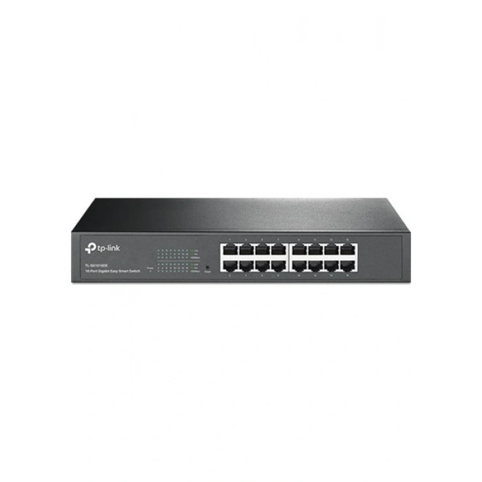 Tp-Link TL-SG1016DE 16 Port 10-100-1000 Mbps Switch Çelik Kasa Easy Smart Rount