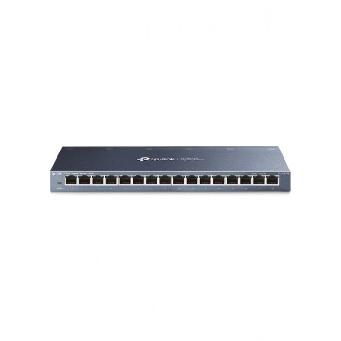 TP-Link TL-SG116 16 Port 10-100-1000 Mbps Switch Çelik Kasa