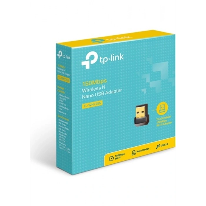 Tp-Link TL-WN725N 150 Mbps Kablosuz USB Adaptör