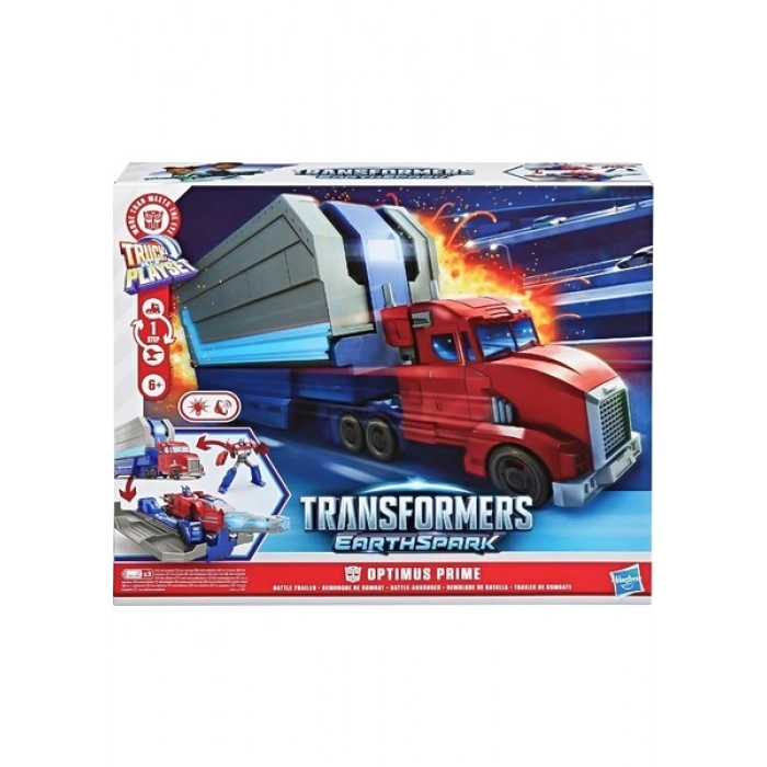 Transformers Earthspark Optimus Prime Savaş Tırı Oyun Seti G0750
