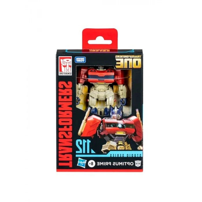 Transformers Studio Series Deluxe Transformers: One 112 Optimus Prime Action Figure
