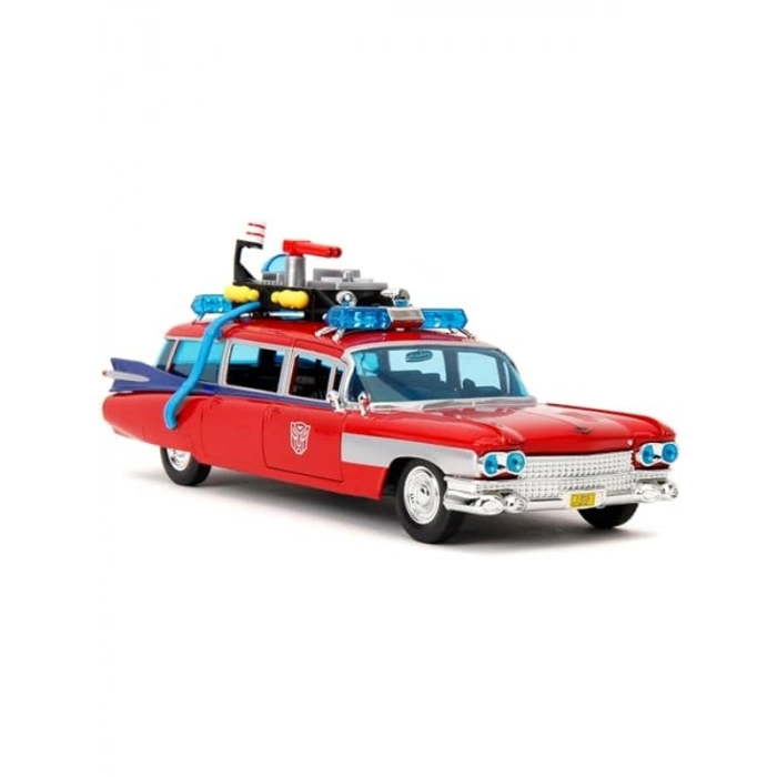 Transformers X Ghostbusters Model Araba, 1:24 Ölçek ile Koleksiyon