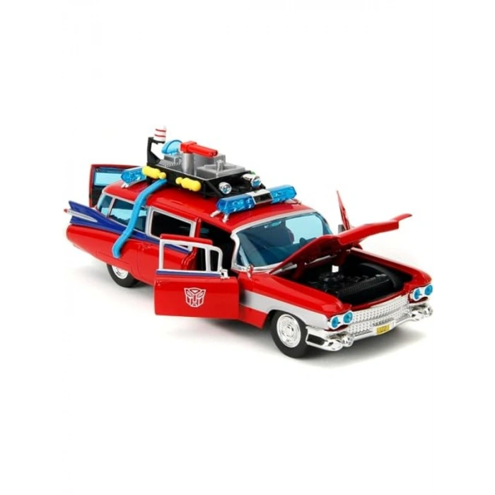 Transformers X Ghostbusters Model Araba, 1:24 Ölçek ile Koleksiyon