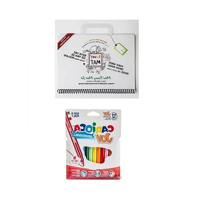 Travel Set ve 12li Renkli Kalem Seti