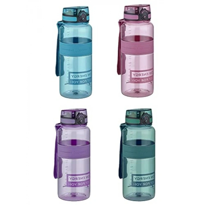 Tritan Su Matarası, 1000ml Kapasite ve Yenilikçi Renkler