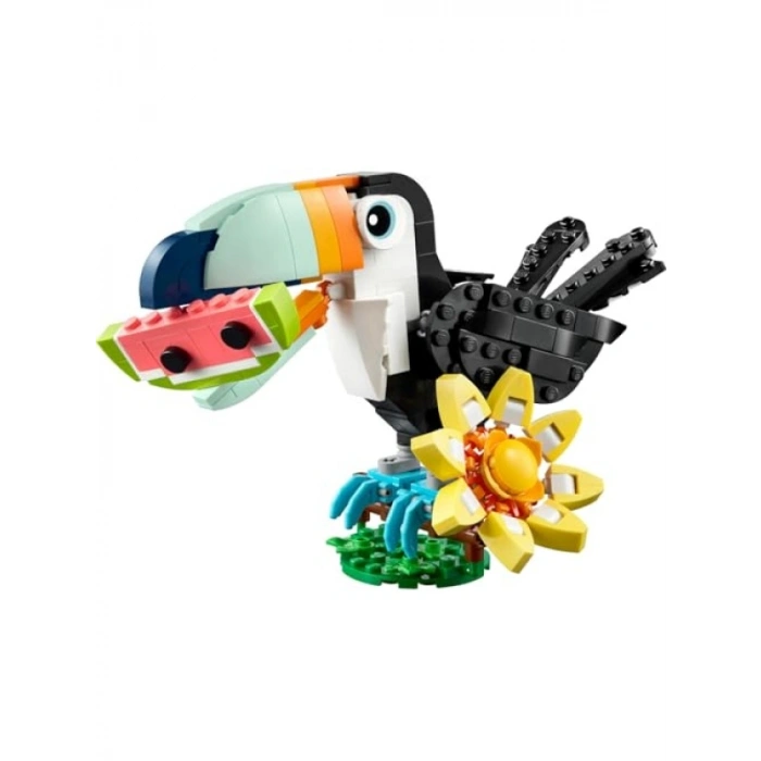 Tropikal Hayvanlar Yapım Seti - 3ü 1 Arada Yaratıcı Oyuncak