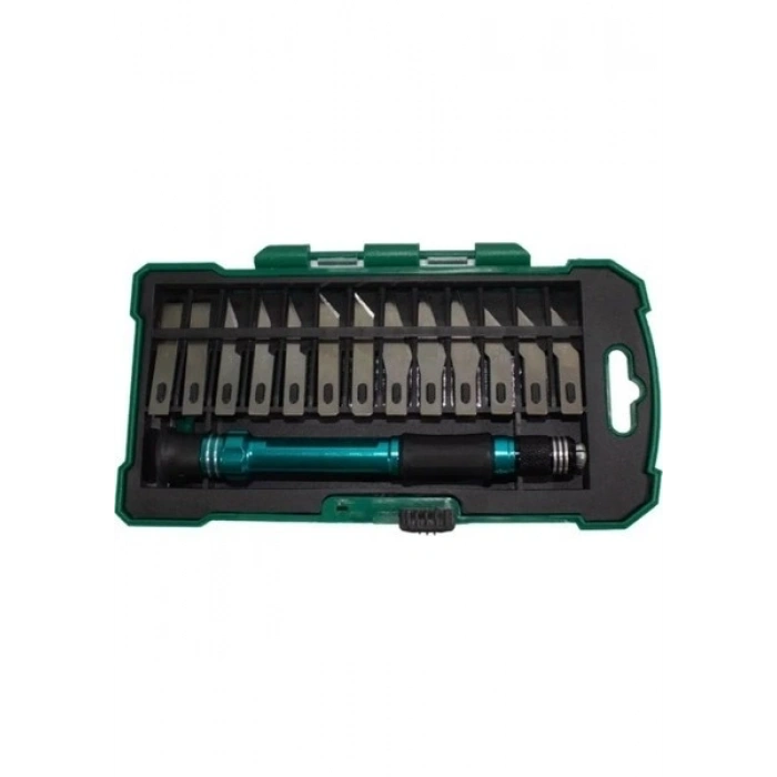 Troy 21604 Hobi Maket Bıçağı Seti, 14 Parça