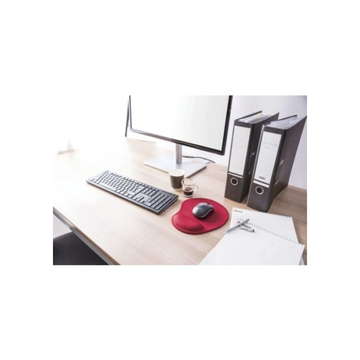 Trust 20429 Bigfoot Jel MousePad Kırmızı