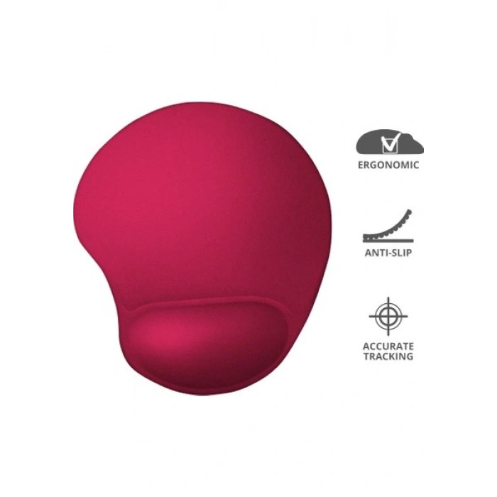 Trust 20429 Bigfoot Jel MousePad Kırmızı