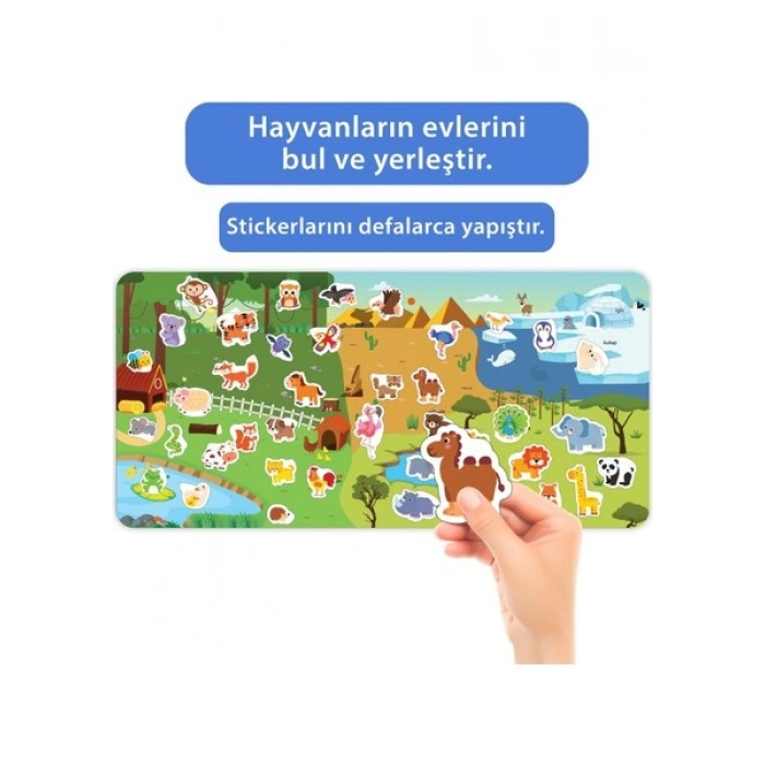 Tükenmeyen Jöle Sticker Hayvanlar