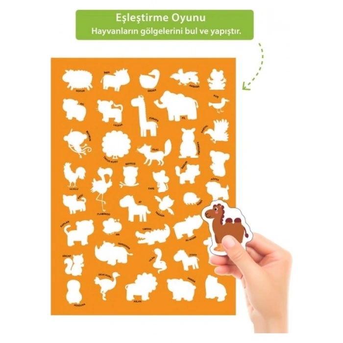 Tükenmeyen Jöle Sticker Hayvanlar
