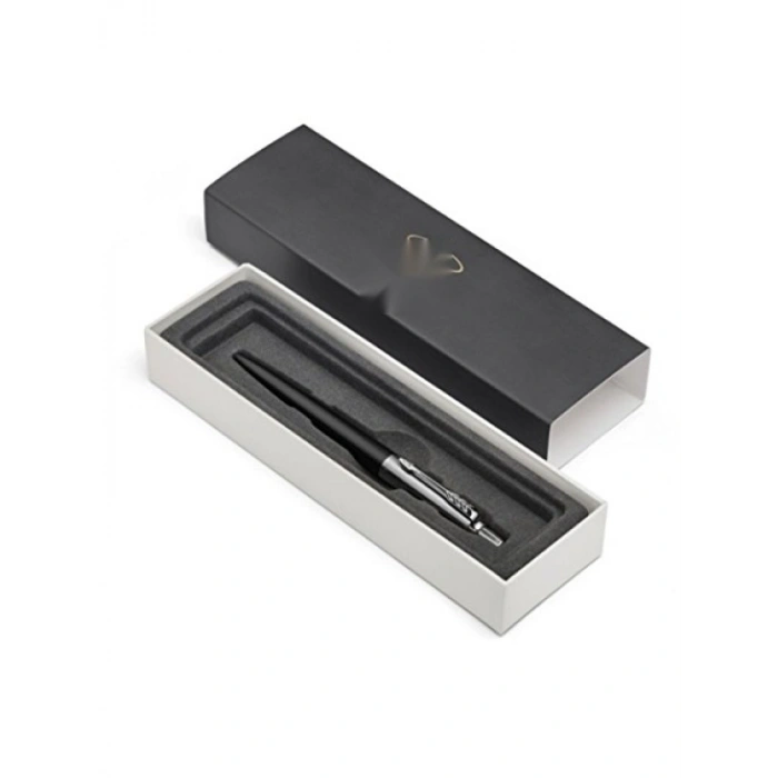 Tükenmez Kalem - Siyah Kaplama, Orta Kalınlıkta Uç