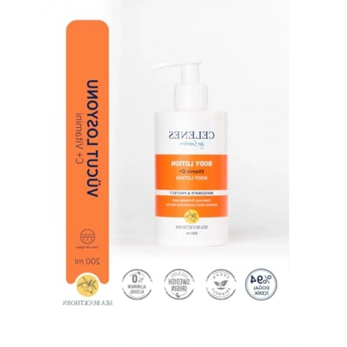 Tüm Cilt Tipleri için Vücut Losyonu 200 ml