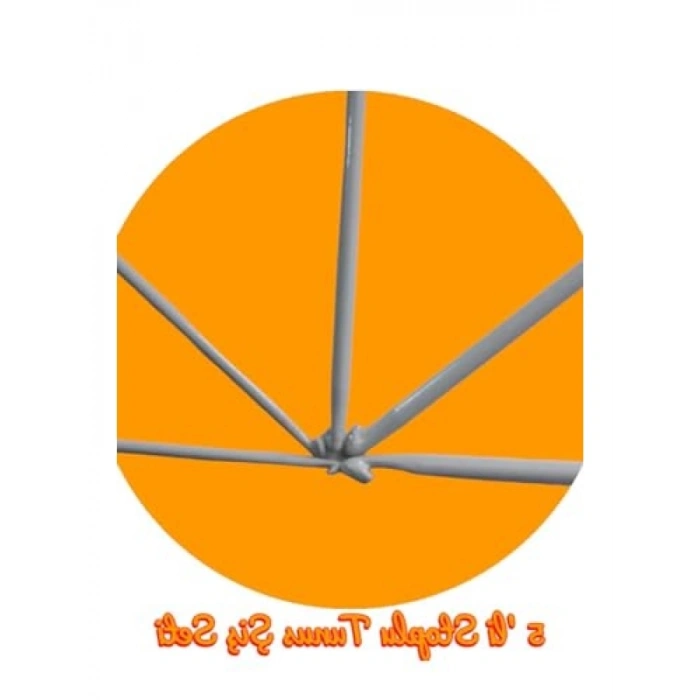 Tunus Örgü Şişi - Çelik Telli, 80 cm, 5 Numara Set