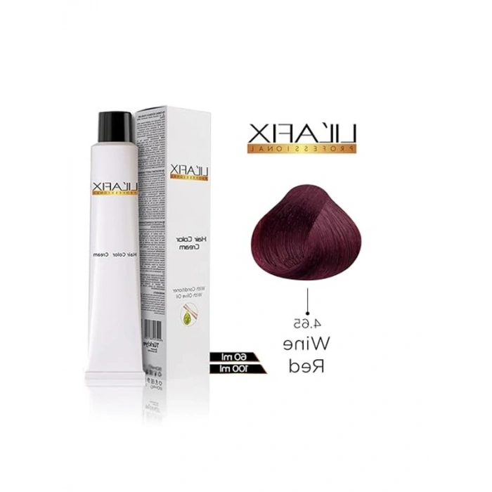 Tüp Saç Boyası, 60 ml, Şarap Kızılı