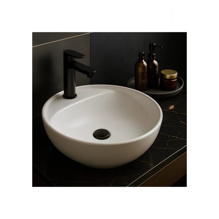 Turavit Toledomix Çanak Lavabo Batarya Delikli 40 cm TLD0712