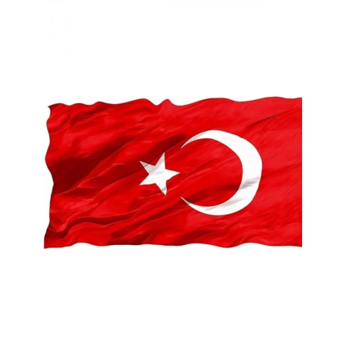 Türk Bayrağı, Kalın Alpaka Kumaş, Dayanıklı ve Çift Dikişli