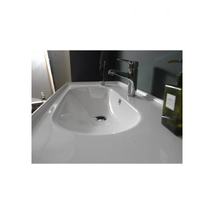 Turkuaz Cerastyle Arya 100CM Etajerli Lavabo