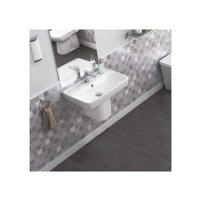Turkuaz Cerastyle Duru Lavabo 50 x 40 cm