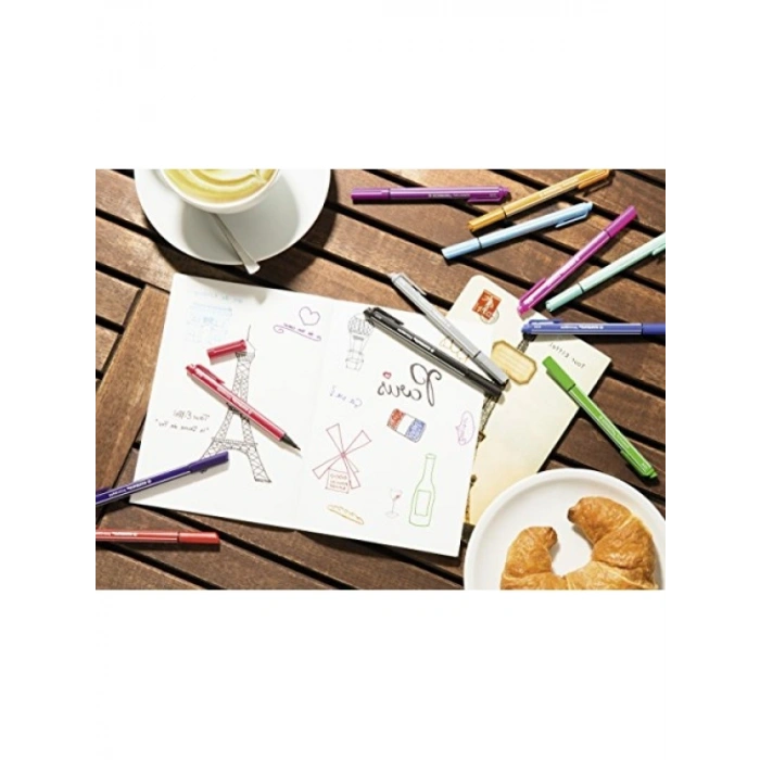 Turkuaz Keçe Uçlu Kalem