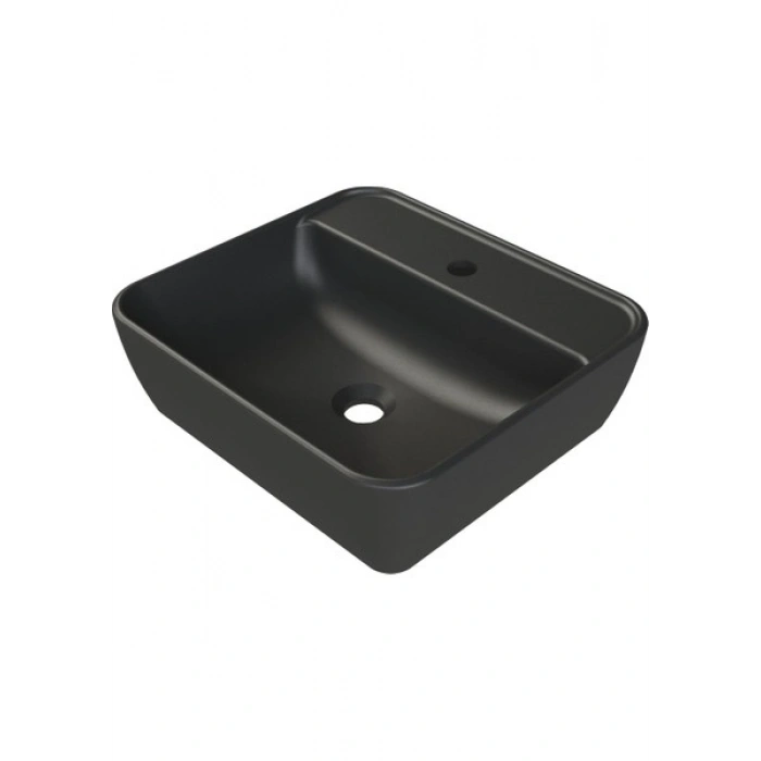 Turkuaz Mat Siyah One 46X42 cm Lavabo