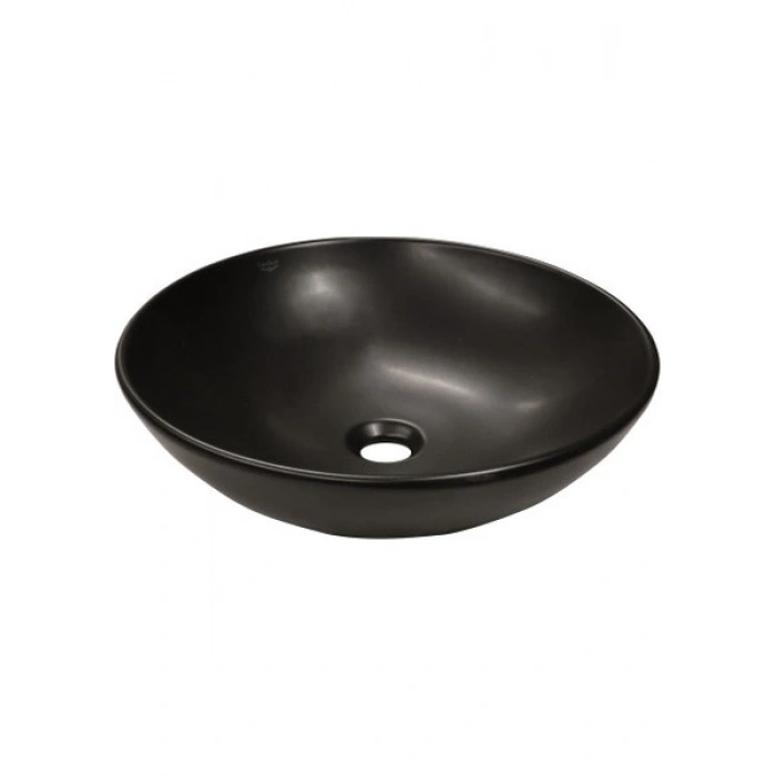 Turkuaz Mat Siyah Zero 46 cm Lavabo