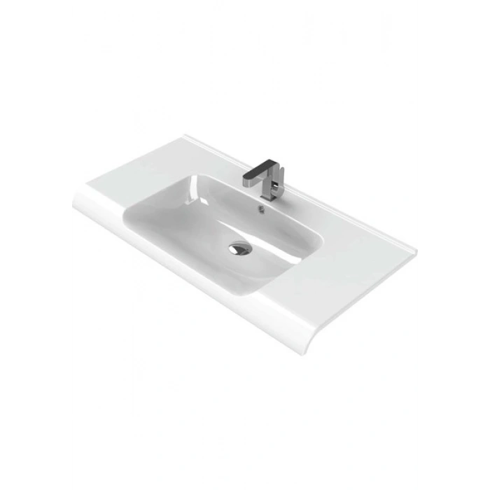 Turkuaz Seramik Anova Etajerli Lavabo 100 x 50 cm