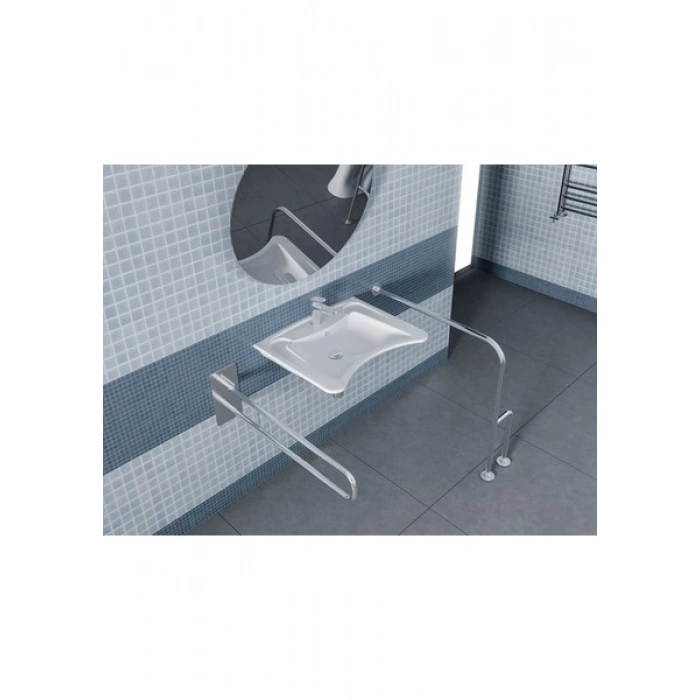 Turkuaz Seramik Bedensel Engelli 60 cm Lavabo